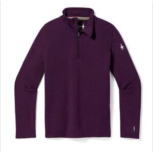 Smartwool Kids' Classic Thermal Merino Base Layer 1/4 Zip